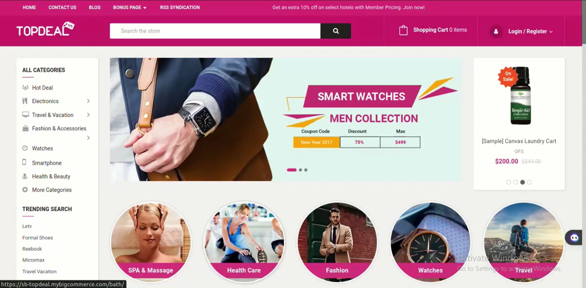 eCommerce Web App